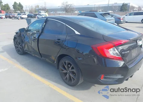 2019 Honda Civic Sport from USA, damaged, VIN 19XFC2F81KE214676